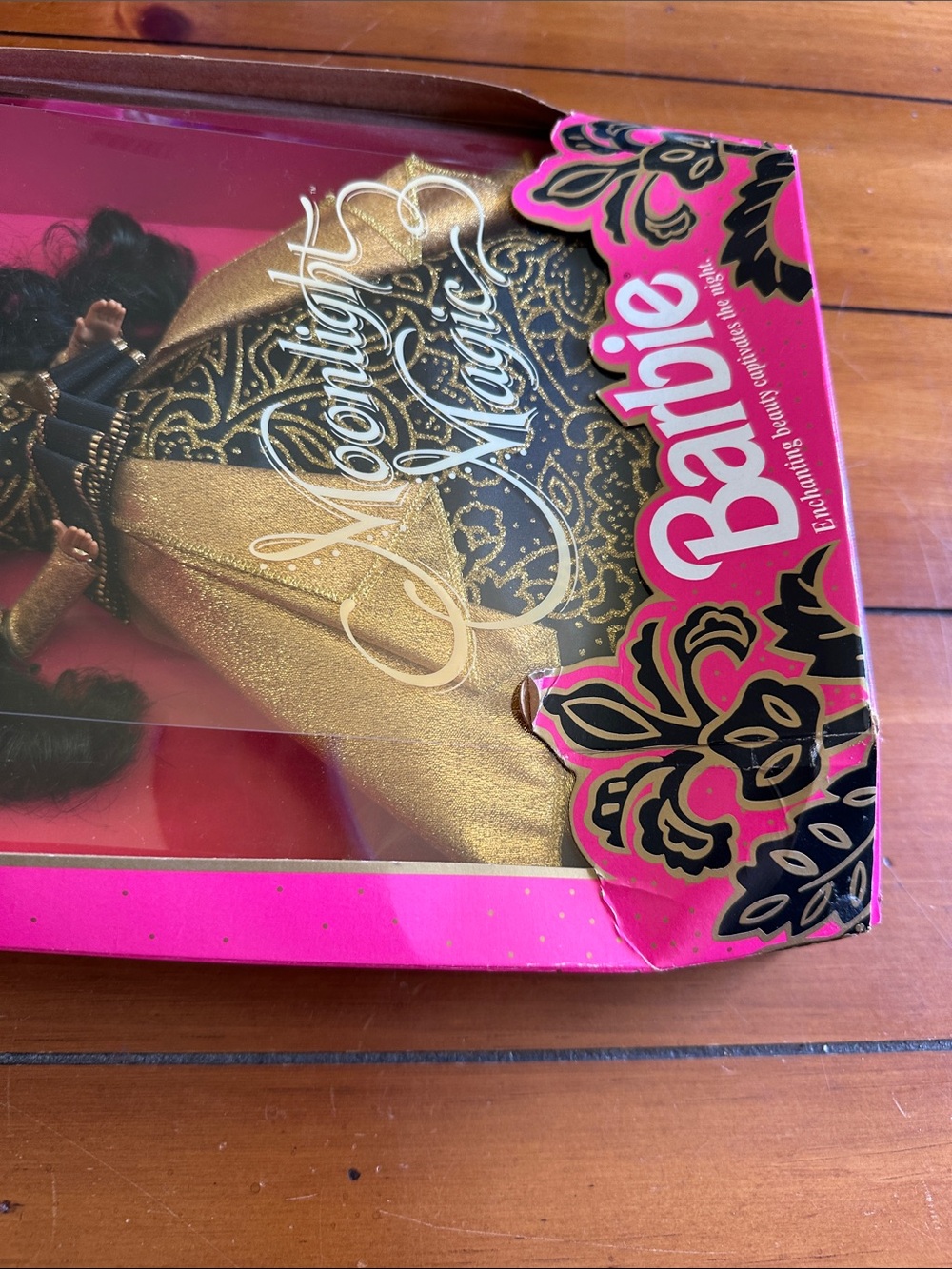 Barbie Black and Gold Moonlight Magic Special Limited Edition Doll Vintage - Picture 5 of 6